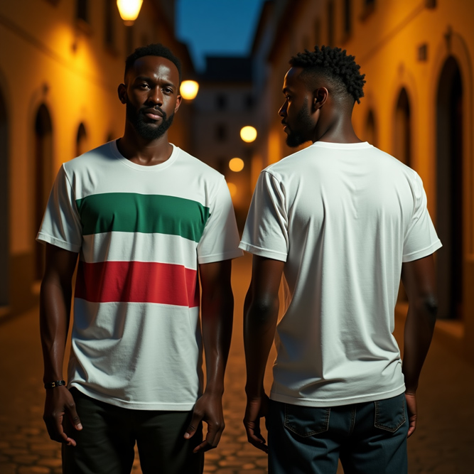 Stripes of Style Tee