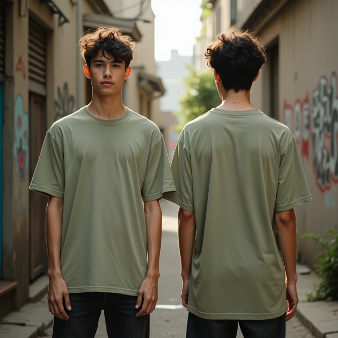 Olive Groove Tee