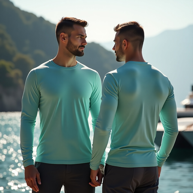 Aqua Breeze Long Sleeve Tee