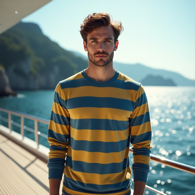 Nautical Stripes Adventure Tee