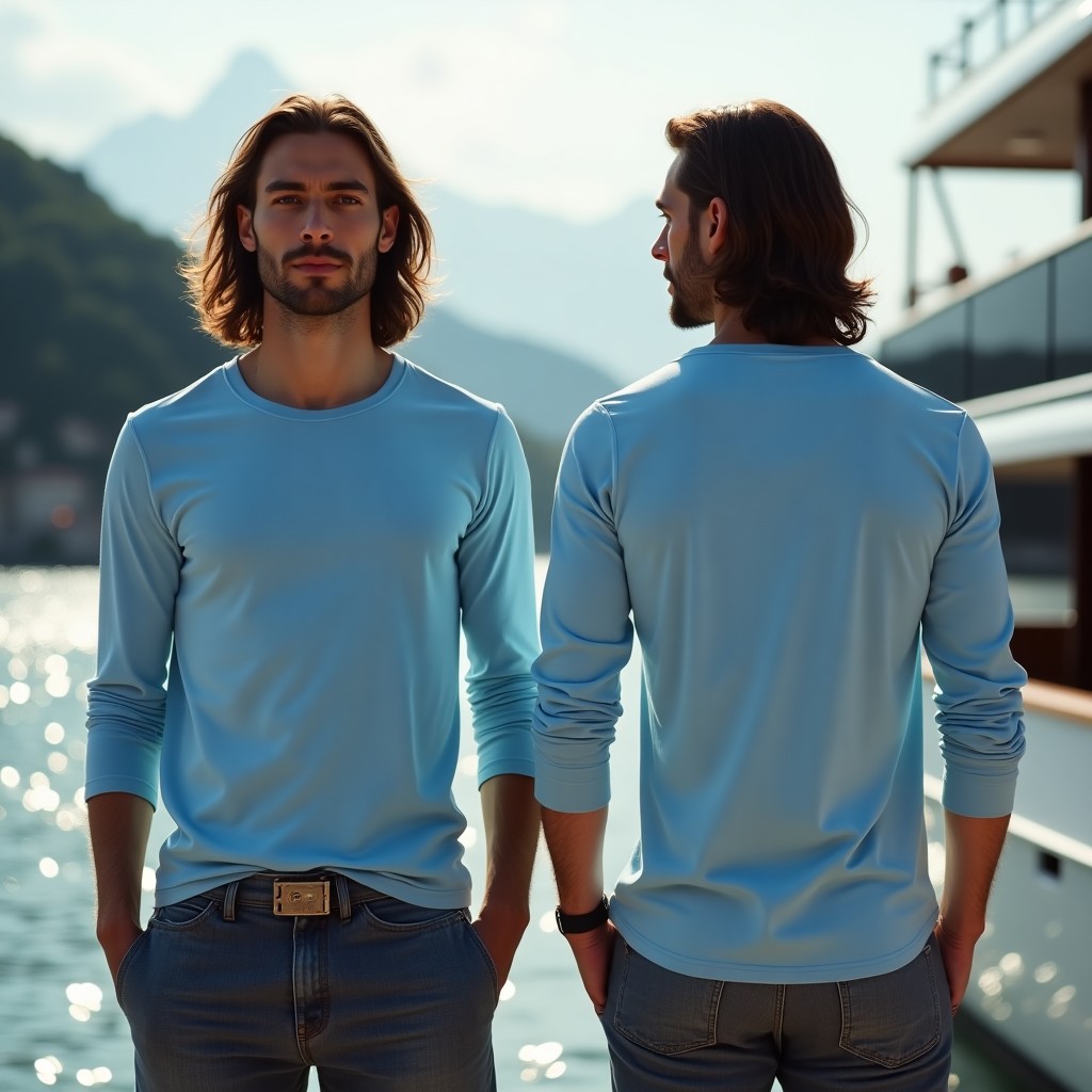 Breezy Blue: The All-Seasons Chill Shirt